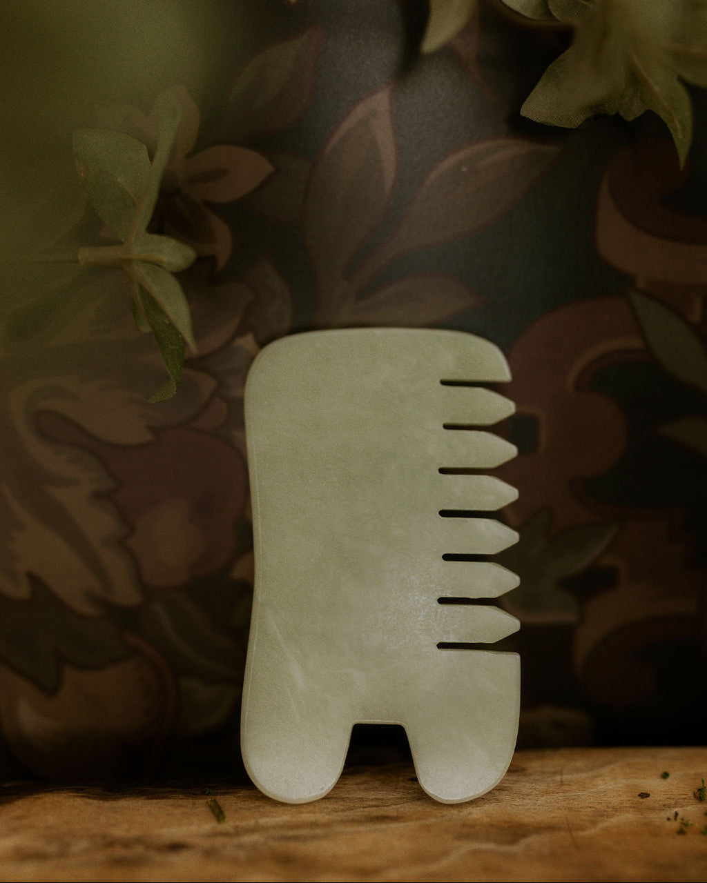 Jade Gua Sha Comb