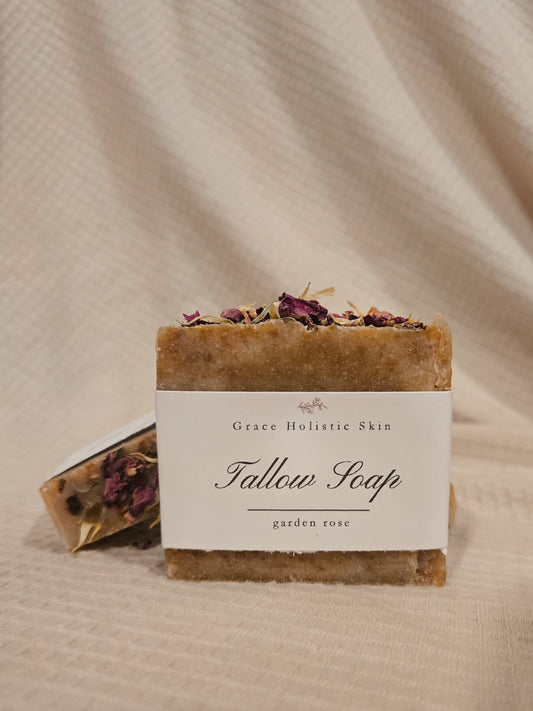 Tallow Soap: Garden Rose